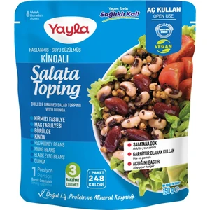 Haşlanmış Suyu Süzülmüş Kinoalı Salata Toping 150 gr