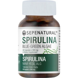 Sepe Natural Spirulina 90 Kapsül X 380mg | Yosun Hapı