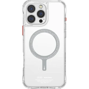 iPhone 16 Pro Max Uyumlu Kılıf Magsafe Şarj Özellikli Şeffaf Airbag Tasarımlı Skinarma Saido Şeffaf