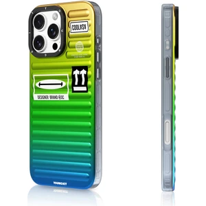 iPhone 16 Pro Max Uyumlu Kılıf Youngkit The Secret Color Serisi Kapak Yeşil