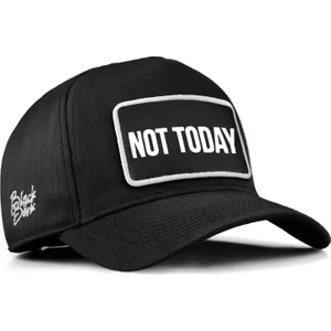 V2 Baseball Not Today - 2 Kod Logolu Siyah Cordura Kumaş Şapka (Cap)