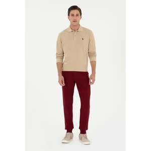 U.S. Polo Assn. Erkek Bordo Eşofman Altı 50295174-VR014