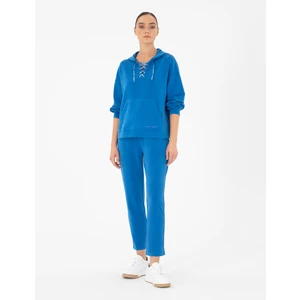 Pierre Cardin Kadın Saks Regular Fit Eşofman Altı 50290936-VR045