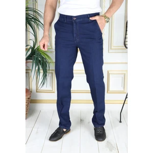 Erkek Kot Kumaş Pamuklu  Kalite Lüx Pantolon Kışlık Mavi