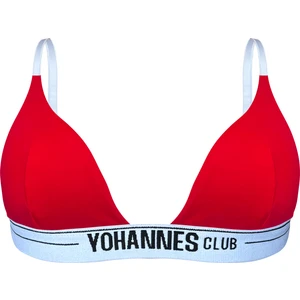 Yohannes Club Yohannes Club, Kadın, Lastikli Üçgen Sütyen, Tekli, Kırmızı