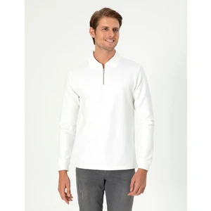 Pierre Cardin Erkek Ekru Regular Fit Sweatshirt 50296504-Vr019