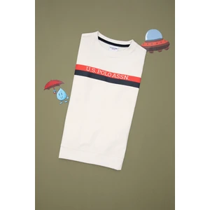 U.S. Polo Assn. Erkek Çocuk Krem Sweatshirt 50293606-VR071