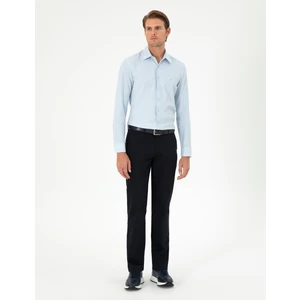 Pierre Cardin Erkek Lacivert Regular Fit Kanvas Pantolon 50292505-VR033