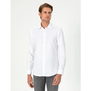 Pierre Cardin Erkek Beyaz Slim Fit Uzun Kollu Gömlek 50294732-VR013