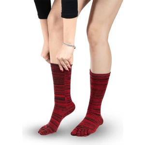 3 Lü Dizaltı Parmaklı Çorap