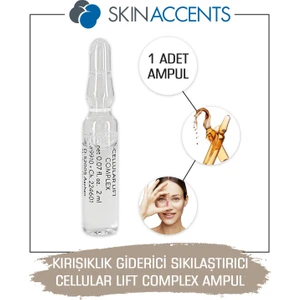 Skin Accents   Ampul 1 Adet Cellular Lift Complex Cilt Serumu Dermaroller Dermapen Serum