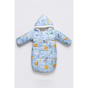 Orman Hayvanlı Figürlü Fermuarlı Içi Pelüş Kışlık Erkek Kız Bebek Kundak Astronot Tulum Kozmonot