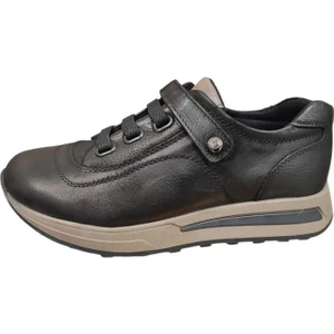 Mammamia D24KA-3255 Cırtlı Ortopedik Deri Kadın Ayakkabı