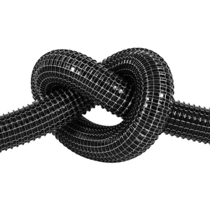 Srfn Ticaret (2 Metre) 38 mm Çaplı Ev-Ofis-Endüstriyel ve Ticari Süpürgeler Için Çelik Telli Hortum-Siyah