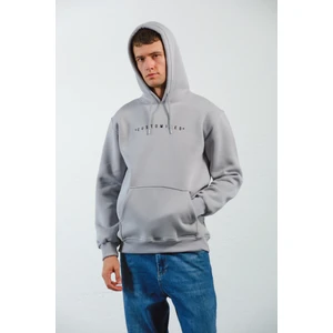 Erkek Customized Nakışlı Kapüşonlu Içi Yumuşacık Sweatshirt