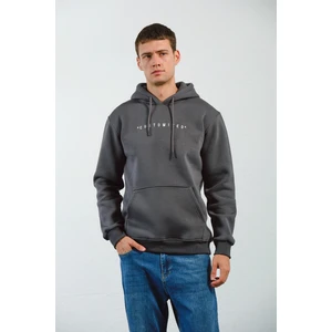 Erkek Customized Nakışlı Kapüşonlu Içi Yumuşacık Sweatshirt
