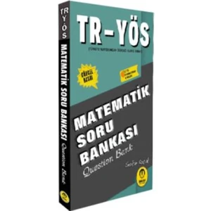 Tasarı Eğitim Yayınları TR YÖS Matematik Soru Bankası