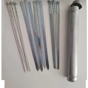 Robin Akyil Mangal Seti (50 Cm)- 6 Adana Kebap Şişi 6 Adet Ciger6 Adet Kusbasi Sis Kabr