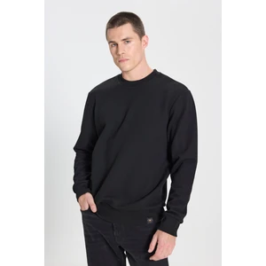 Wrangler Regular Fit Normal Kesim Bisiklet Yaka Lacivert Sweatshirt