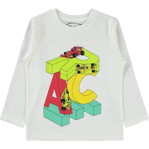 Civil Boysl Erkek Çocuk Sweatshirt 2-5 Yaş Ekru