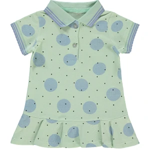 Kız Bebek Elbise 6-18 Ay Mint
