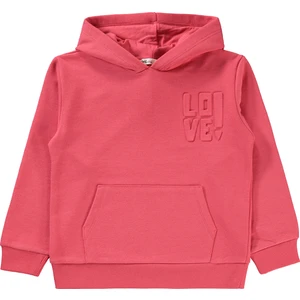 Civil Girls Kız Çocuk Sweatshirt 6-9 Yaş Nar