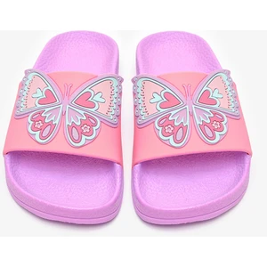 Kız Çocuk Butterfly Renkli Terlik