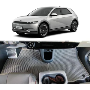 Hyundai Ionıq 5 3D Havuzlu Paspas 2021-2024 Gri Ioniq 5