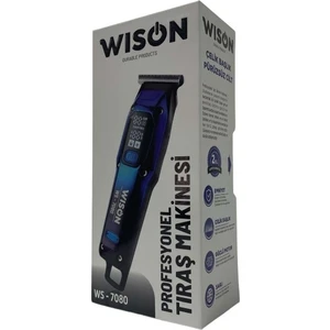 WS-7080 Profesyonel Saç Sakal Tıraş Makinesi