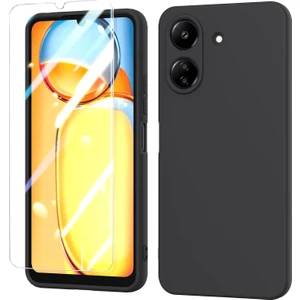 Xiaomi Poco C65 Kılıf Mara Lansman Silikon + Ekran Koruyucu
