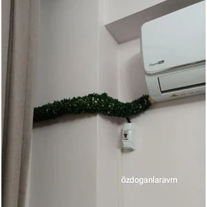 Klima Boru Dogal Gaz Borusu Gizleme 7 Metre Saklama Yapay Bitki