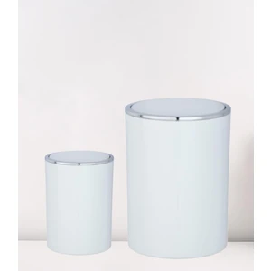 2'li Beyaz, Çöp Kovası 5 Litre Ve 2 Litre - İnca Model