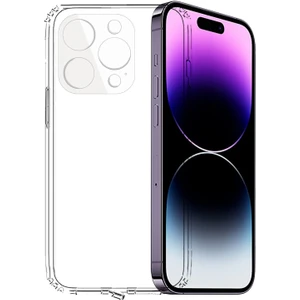 iPhone 14 Pro Max Şeffaf Silikon Kılıf / Kamera Yeri Koruma / Şarj Girişi Tıpalı
