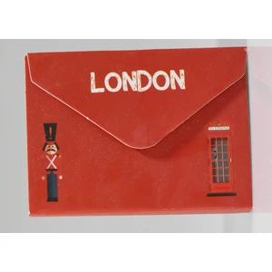 London Mini Mektup Defter