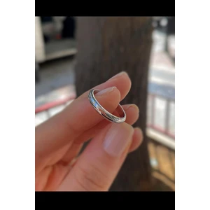 Gümüş 3 mm Bombeli Düz Klasik Alyans Evlilik Nişan Düğün Yüzük DY505012