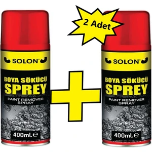 2 Adet Çok Güçlü Boya Vernik ve Leke Sökücü Sprey 400 ml