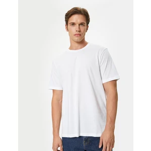 Basic Tişört Bisiklet Yaka Kısa Kollu