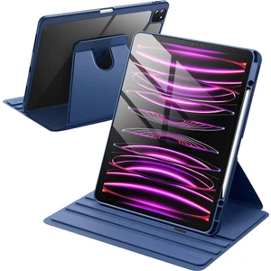 iPad Pro 11 Inç 2024 M4 Çipli 360 Derece Dönebilen Standlı Pino iPad Tablet Kılıfı