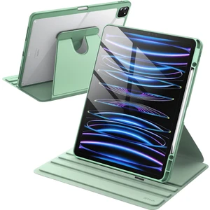 iPad Pro 11 Inç 2024 M4 Çipli 360 Derece Dönebilen Standlı Pino iPad Tablet Kılıfı