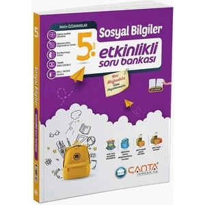 Çanta Yayınları (Sınıf: 5) Sosyal Bilgiler Etkinlikli Kazanım Sıralı Soru Bankası