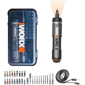 BYARS-WX242 4VOLT/2.0AH. Li-Ion Akıllı Tork Ayarlı Şarjlı Tornavida + 30 Adet Bits Uç
