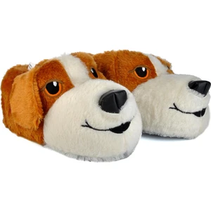 Sevimli Köpek Figürlü Erkek Hayvanlı Panduf