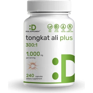 Deal Supplement Tongkat Alı- Horny Goat Epimedıum 1100MG Per Serving 240 Capsules