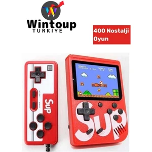 Sup Ateri Oyun Konsolu 2 Oyunculu Mini El Atarisi 400 Oyunlu