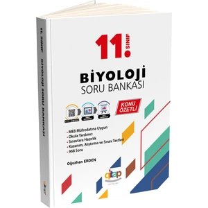 11.sınıf Biyoloji Konu Özetli Soru Bankası (Video Çözümlü)
