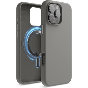 M.TK Moveteck Apple iPhone 16 Pro Max Kılıf Lansman Magsafe Şarj Özellikli Yumuşak Mat Renkli Hassas Butonlu Süet Içi Kadife