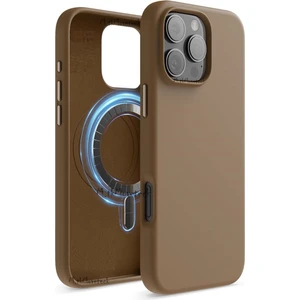 M.TK Moveteck Apple iPhone 16 Pro Max Kılıf Lansman Magsafe Şarj Özellikli Yumuşak Mat Renkli Hassas Butonlu Süet Içi Kadife