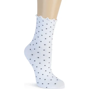 Dotty Frill Midi Soket Çorap