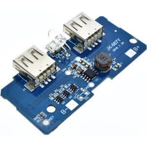 Monte Lua Powerbank Şarj Devresi, 5V 2A Charger Modül, Lityum Batarya, Mikro USB Iki Port,