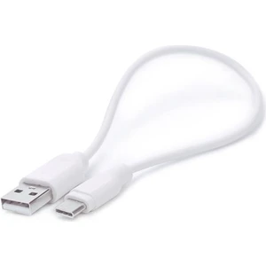 C69 2.0A 20cm USB-A - Type-C Şarj & Data Kablosu - Beyaz